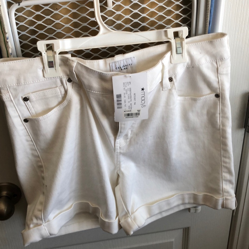White shorts